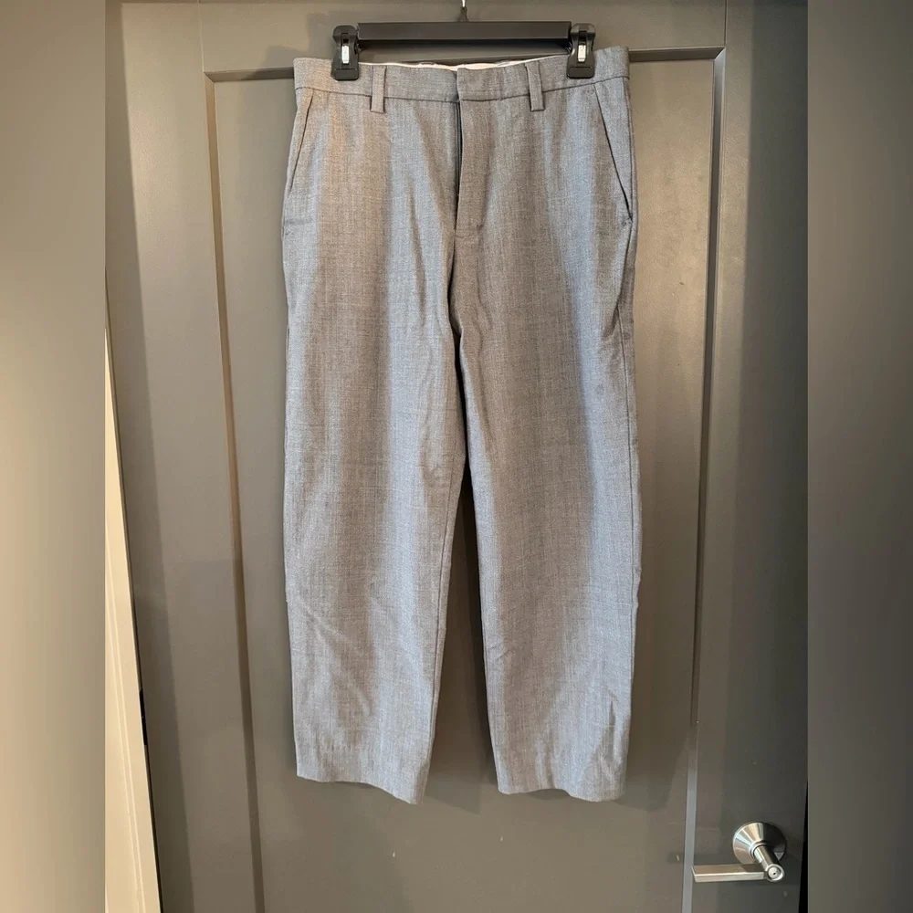 Banana Republic Gray Dawson Dress Pants 30x30
